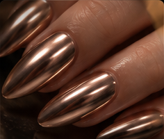 Chrome nail art
