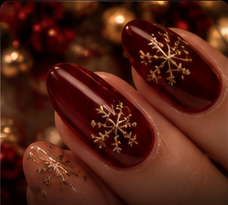 Seasonal nail art